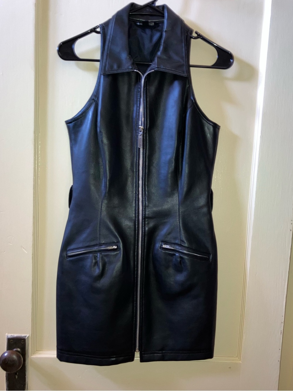 Guess Vintage Faux Leather Dress